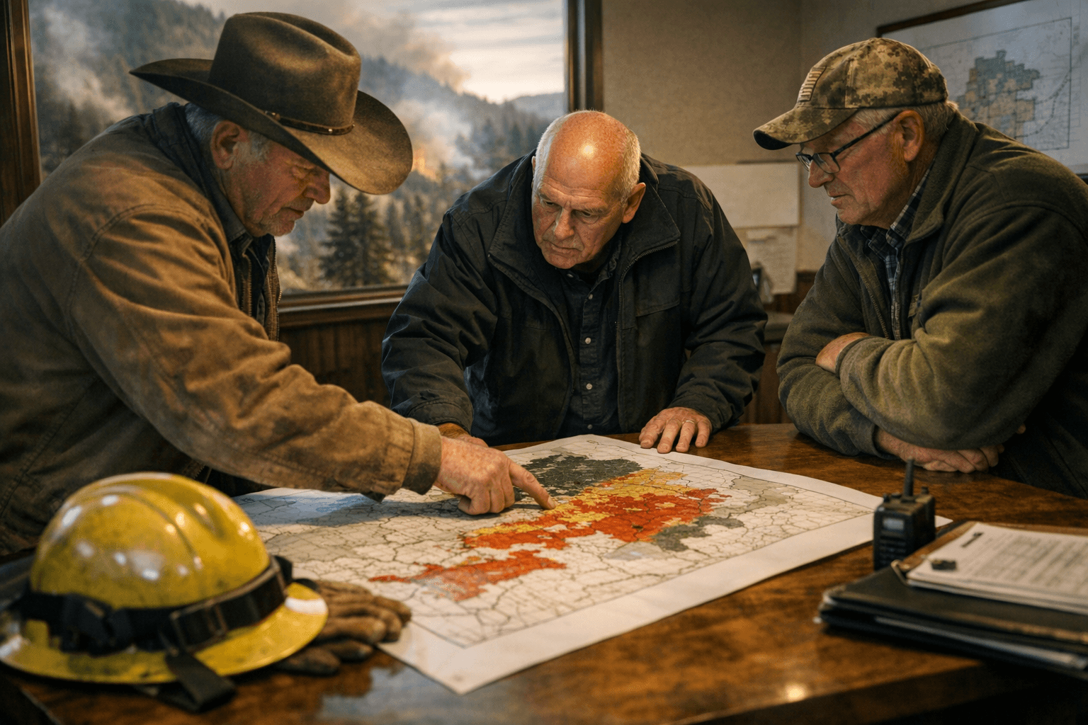 Union County Commissioners Unanimously Adopt Updated Community Wildfire Protection Plan