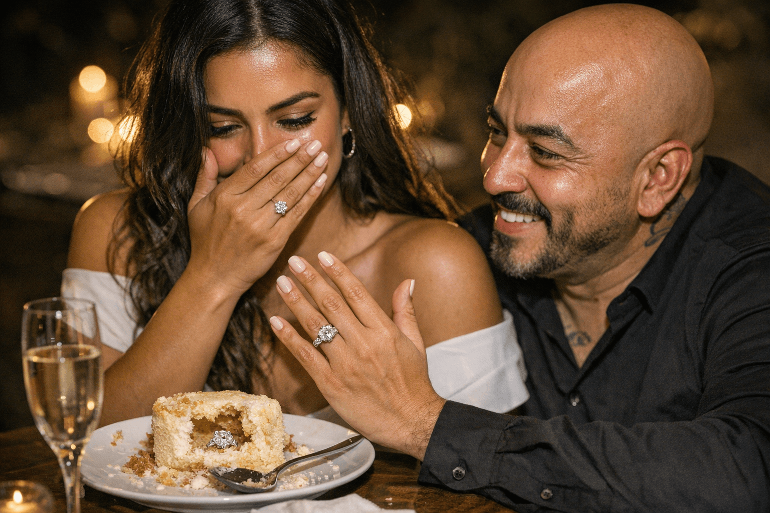 Lupillo Rivera Proposes to Taina Pimentel, Ring Photo Sparks Social Media Buzz