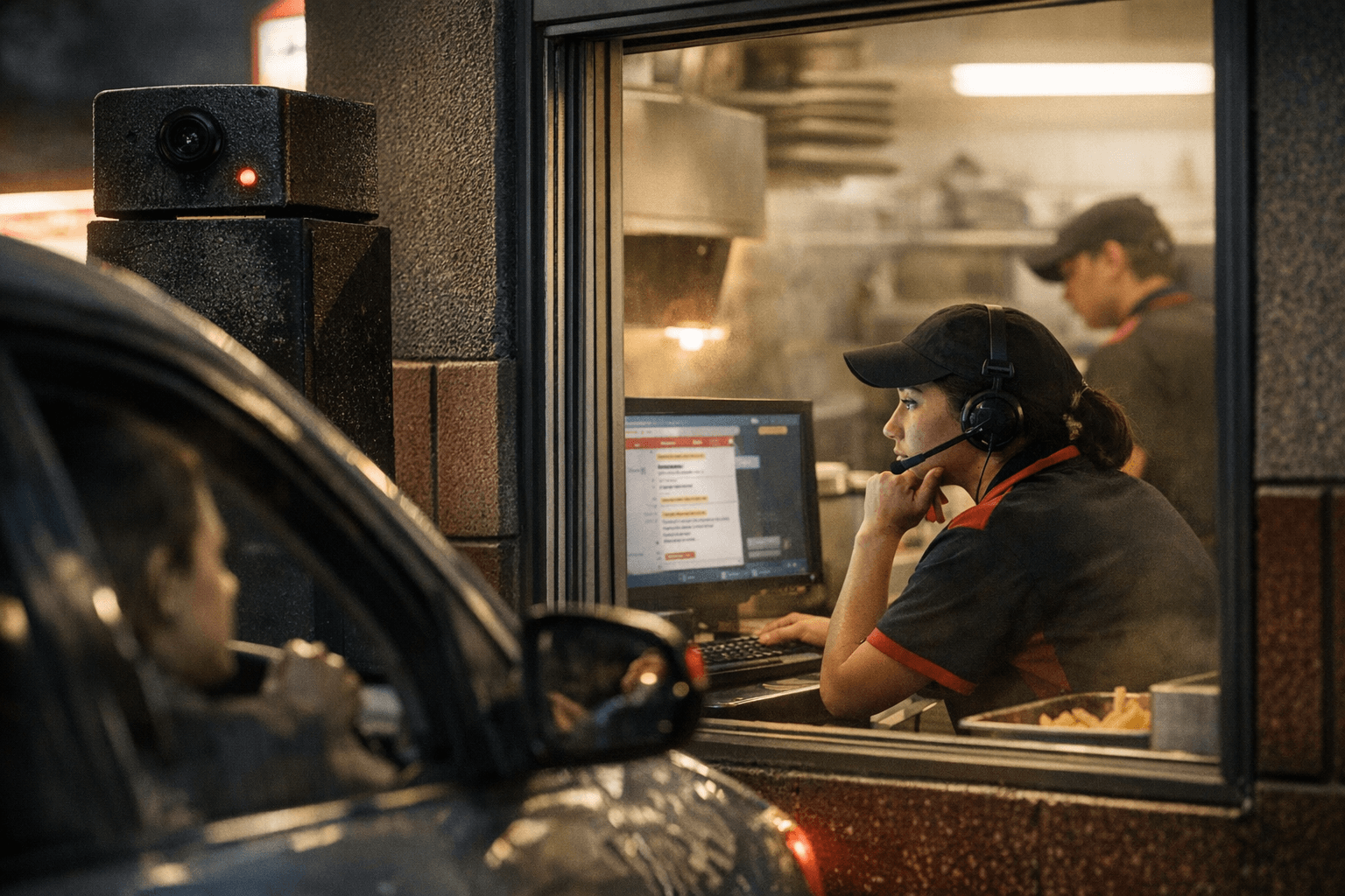 Voice AI Drive-Thru Orders Expand Beyond Pilots, Reshaping Crew Roles