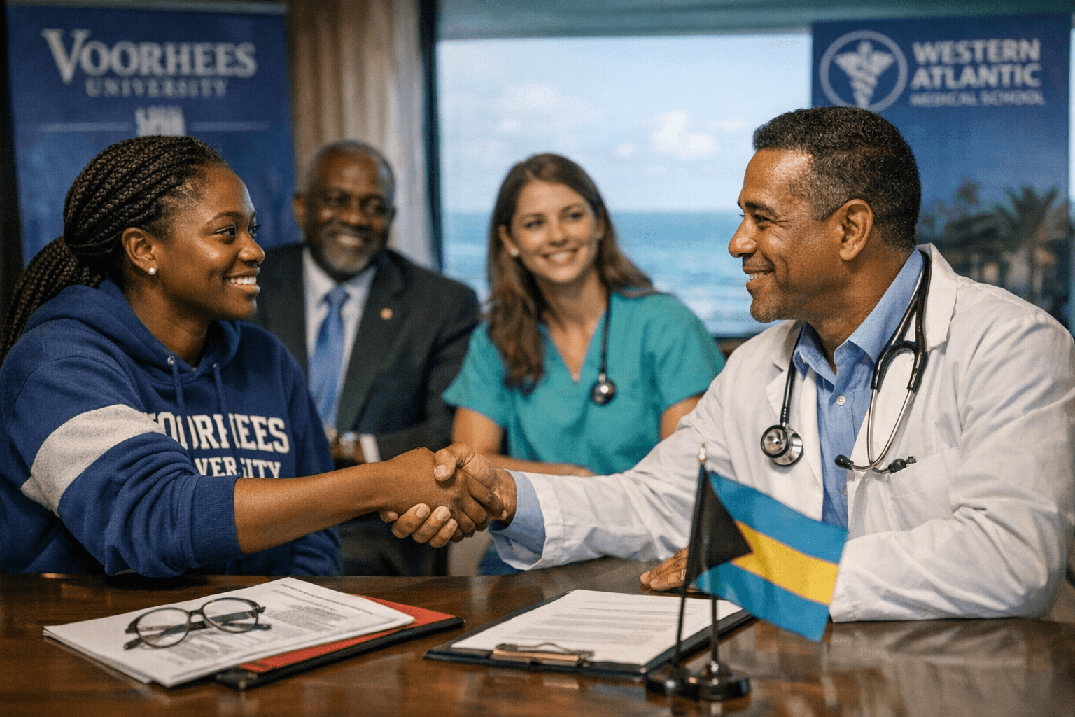 Voorhees University, Western Atlantic Med School Launch Student Pipeline Partnership