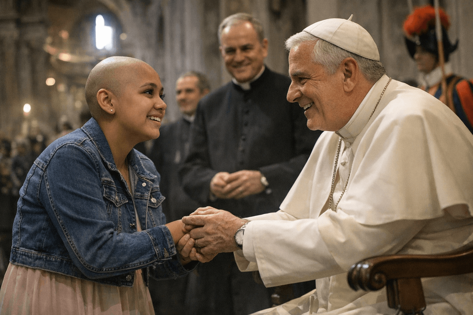 New Mexico Teen Cancer Survivor to Meet Historic First American Pope