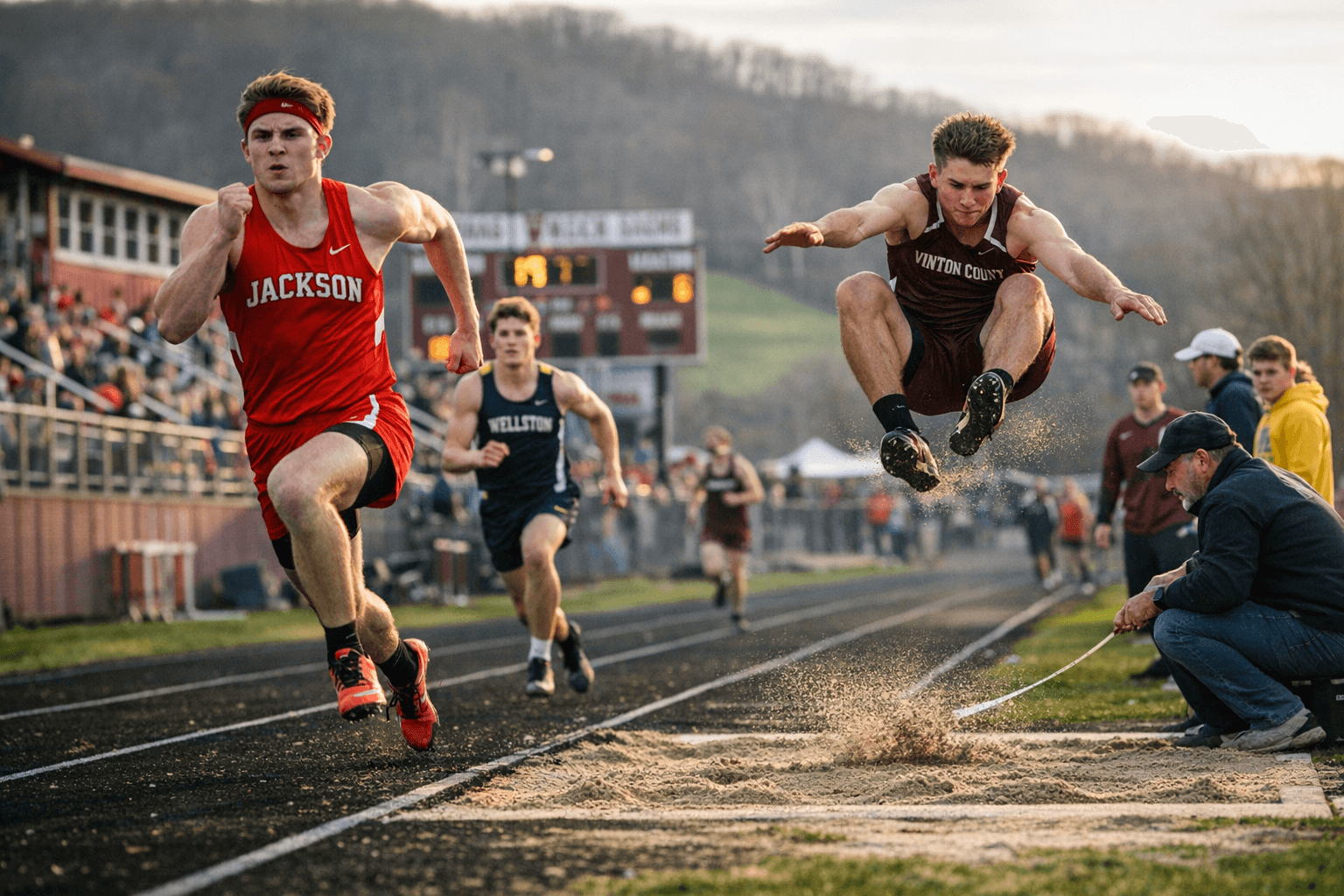 Vinton County Opens Track Season Hosting Jackson, Wellston at McArthur