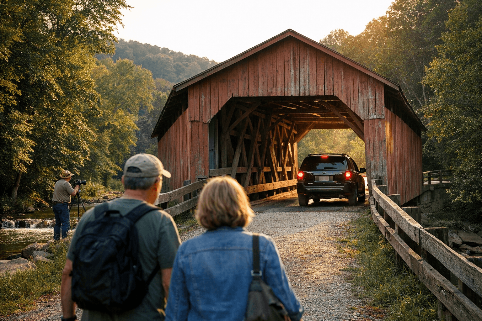 Vinton County's Historic Covered Bridges Draw Visitors Across Rural Ohio