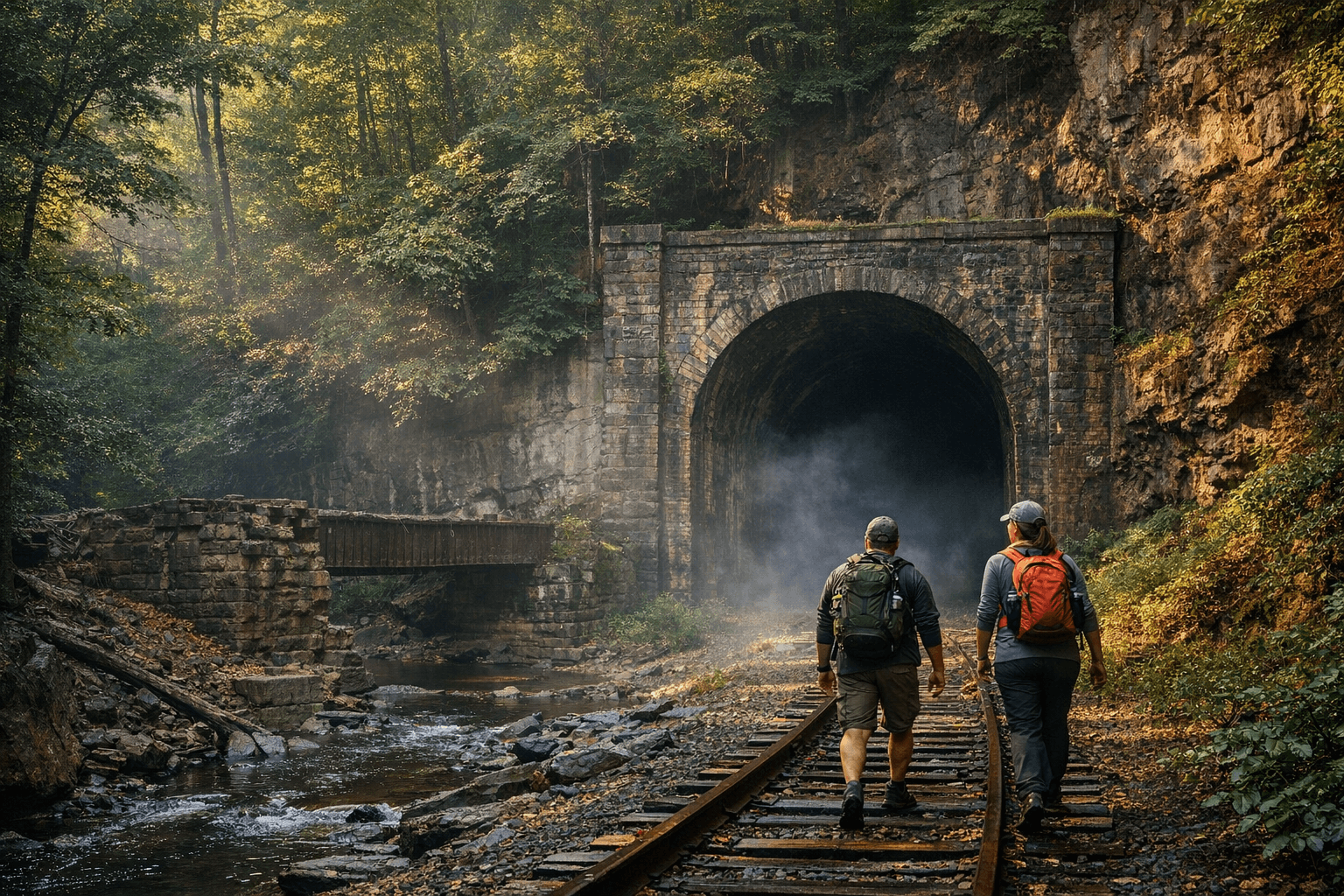 Moonville Tunnel Blends Civil War Era Railroad History With Modern Hiking