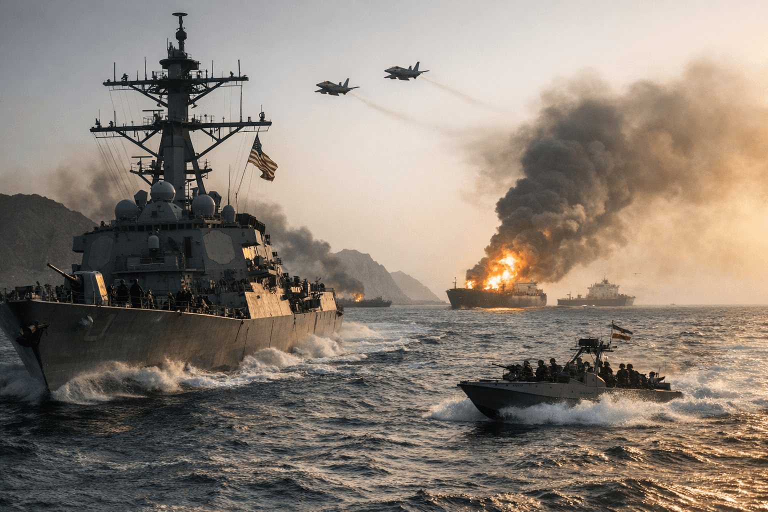 Trump Declares Major Combat Operations Against Iran as IRGC Threatens Strait of Hormuz