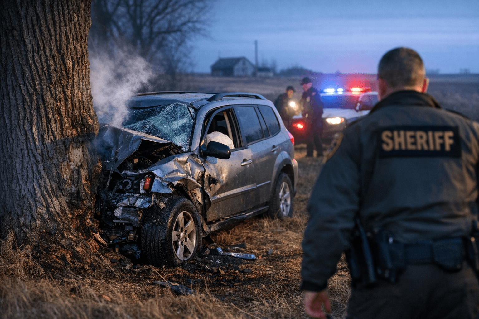 North Dakota Man Charged in Fatal Shooting, Crashes Victim's Stolen Vehicle