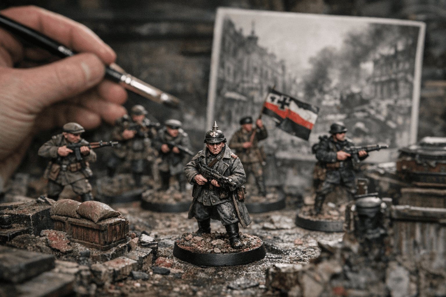 Berlin 1919 Kickstarter Brings 28mm Freikorps Miniatures to the Tabletop