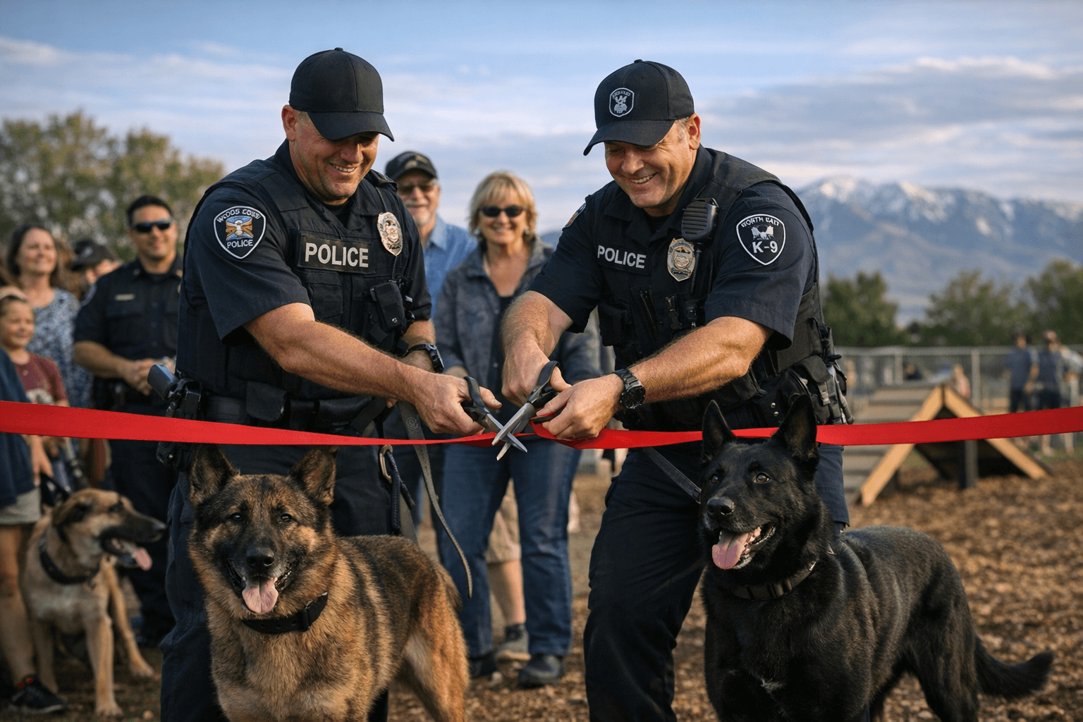 North Salt Lake Opens Flash Cairo Dog Park to Honor Two Police K-9s