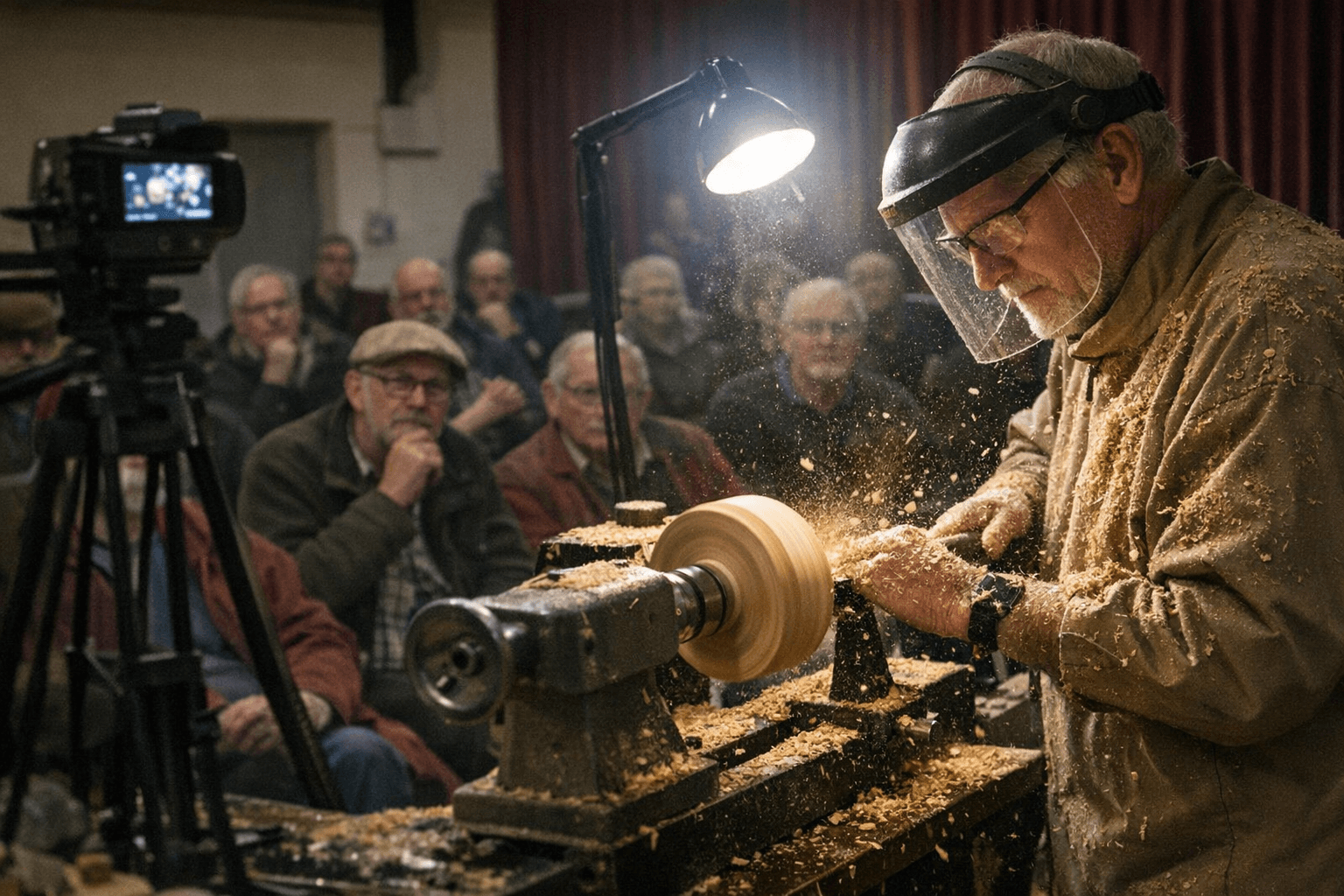Staffordshire Woodturners Club Sets April 2026 Meeting at Penkhull Village Hall
