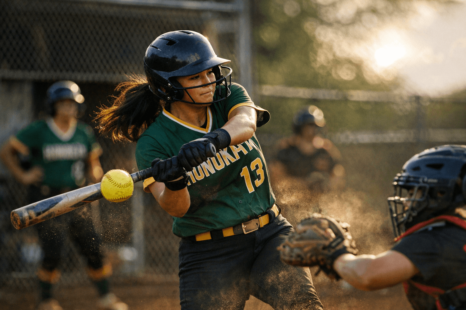 Honokaʻa's Emmsley Drives In 7 Runs, Dragons Softball Stays Perfect