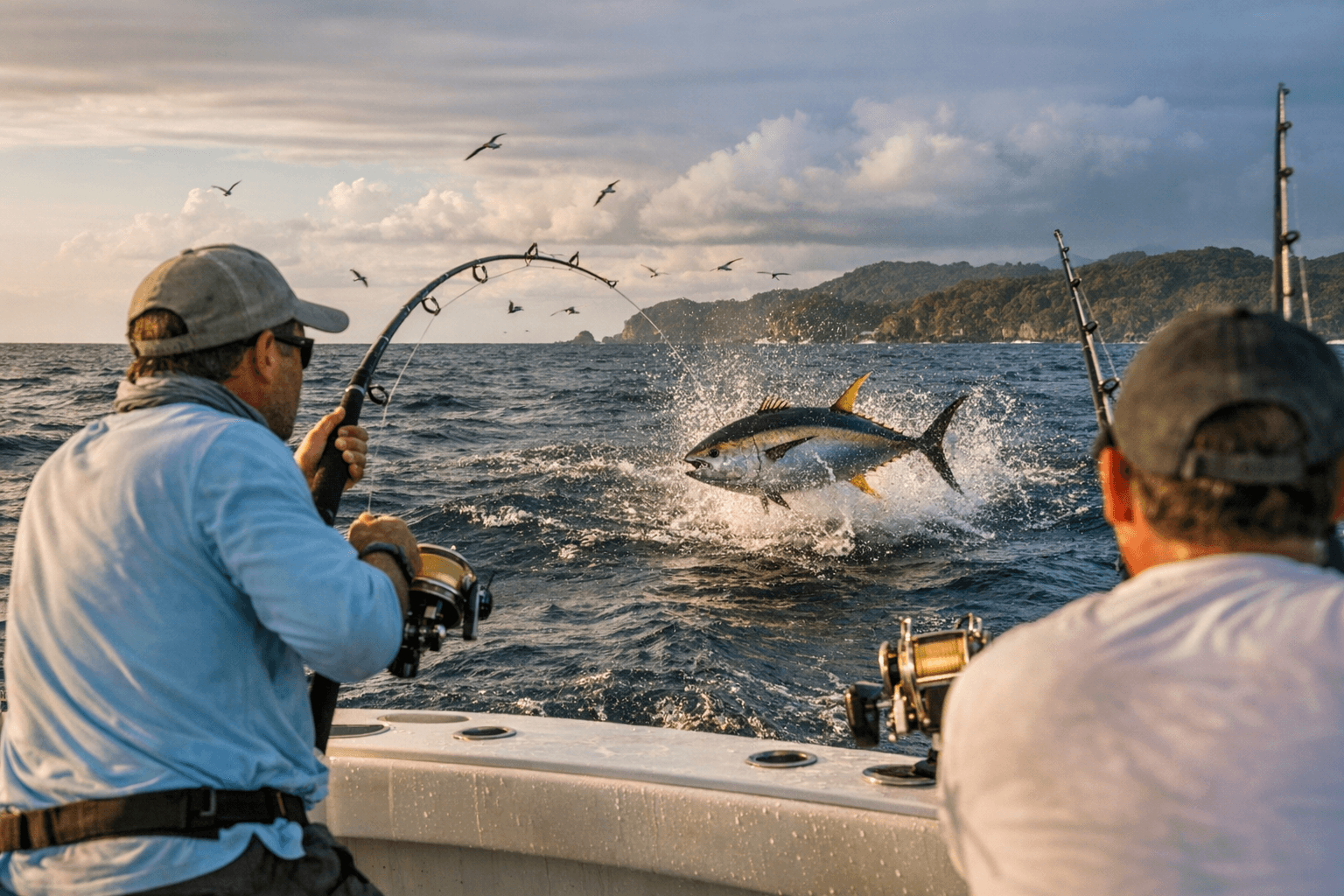 Quepos Yellowfin Tuna Bite Heats Up Early in Costa Rica's Spring Season