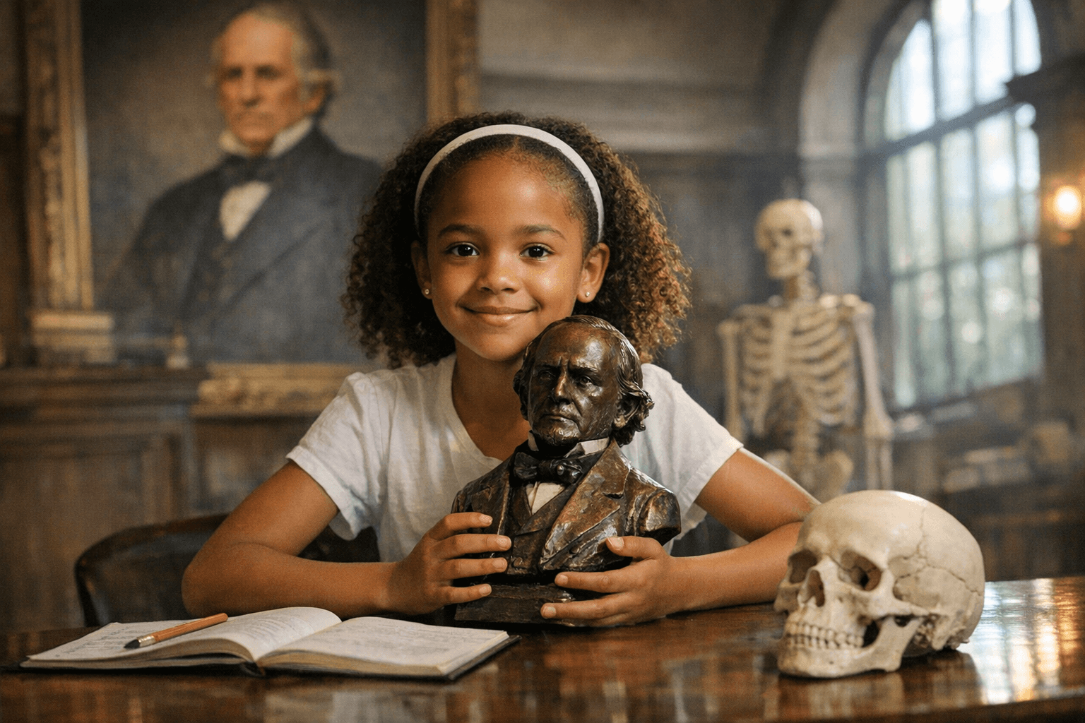 Baltimore Homeschooled Girl, 10, Wins National Essay Contest Honoring Johns Hopkins