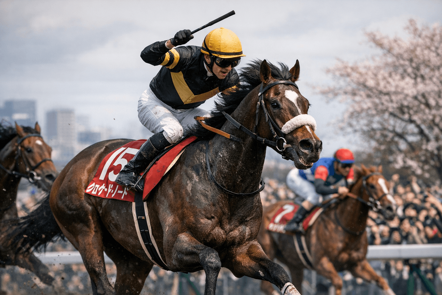 Croix du Nord Claims Osaka Hai Glory, Emulating Father Kitasan Black