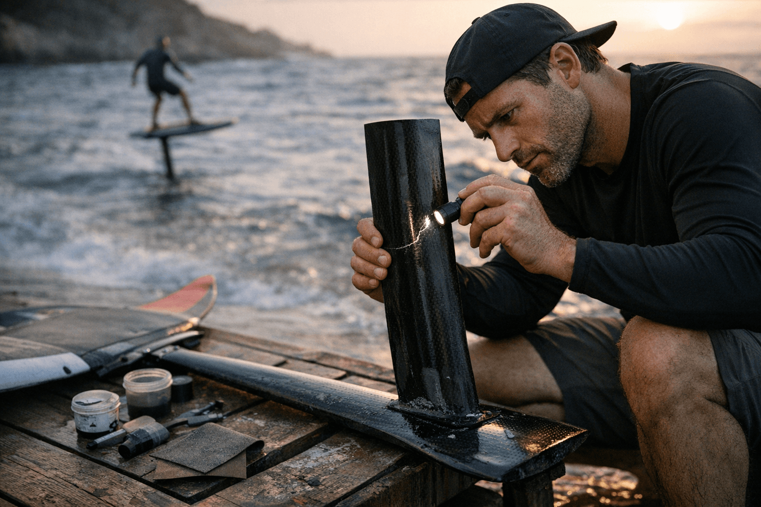 Foil Surfer's Guide to Composite Maintenance, Repairs, and Daily Checks
