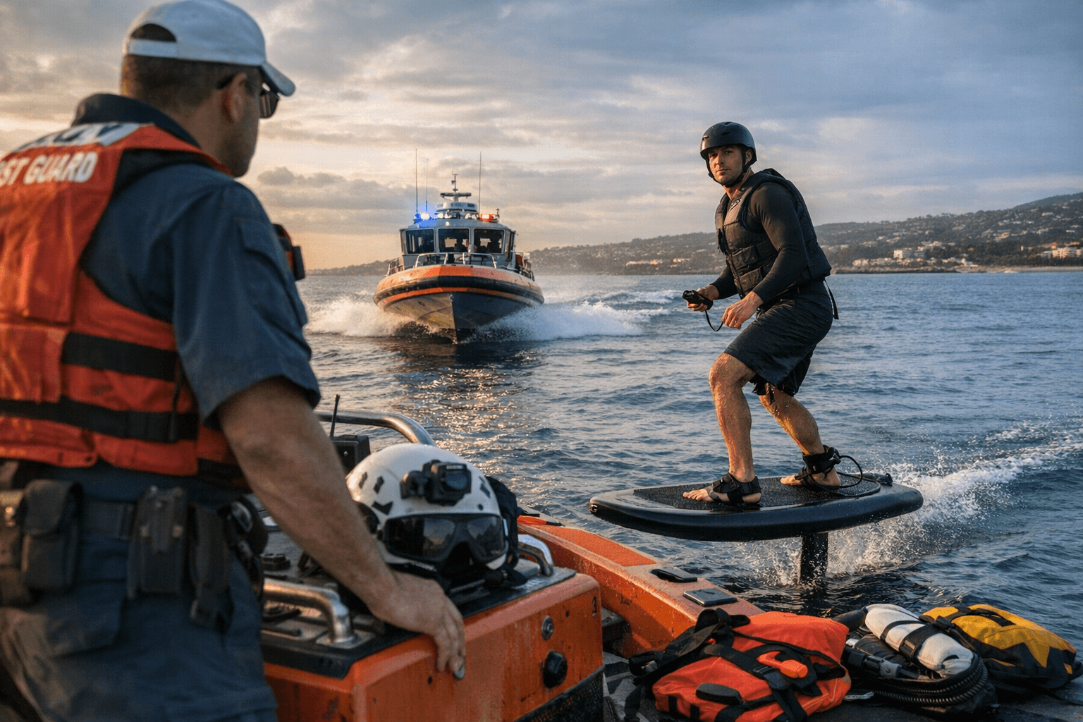 U.S. Coast Guard Rules eFoils Are Vessels, Requiring Registration and Safety Gear