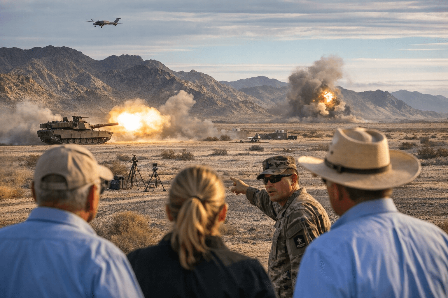 Yuma County Supervisors Tour Army Proving Ground, Learn About Testing Capabilities