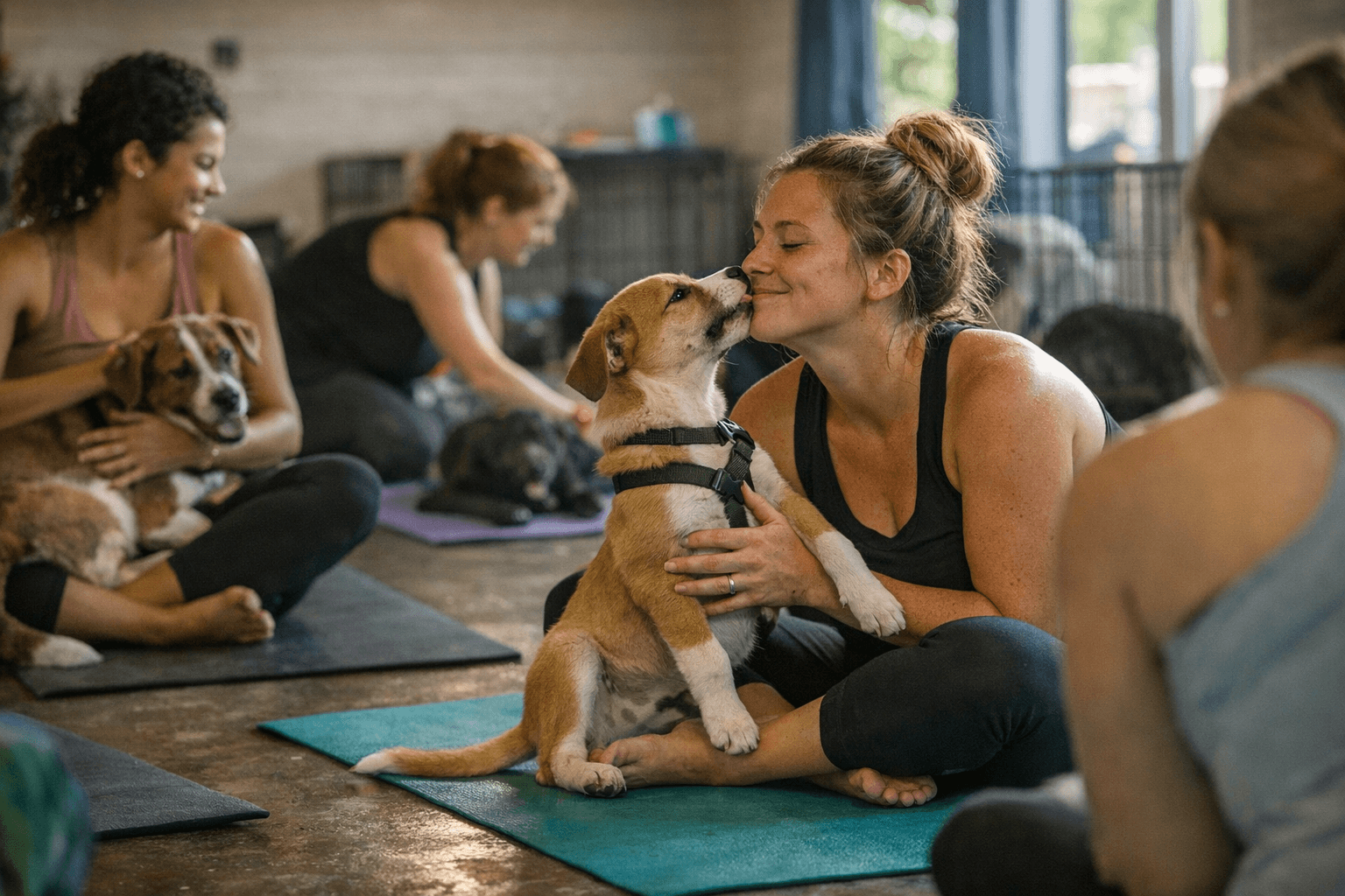 North Syracuse Yoga Event Pairs Adoptable Dogs With Beginner-Friendly Sessions