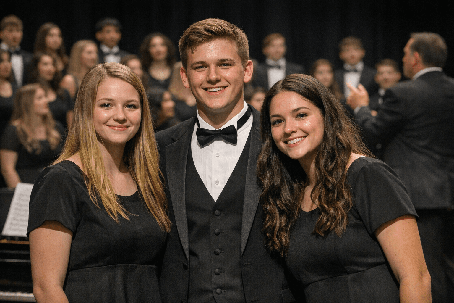 Three Medina Students Selected for North Dakota All-State Choirs