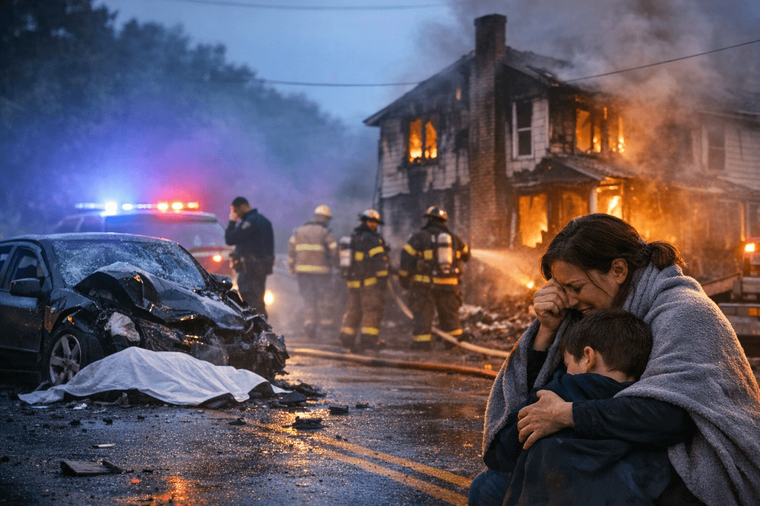 Teen Killed in Crash, House Fire Displaces Two Families in Johnstown