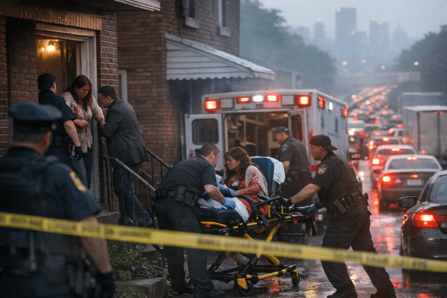 Two Injured in Hazelwood Stabbing, Pittsburgh Commuters Face Morning Delays