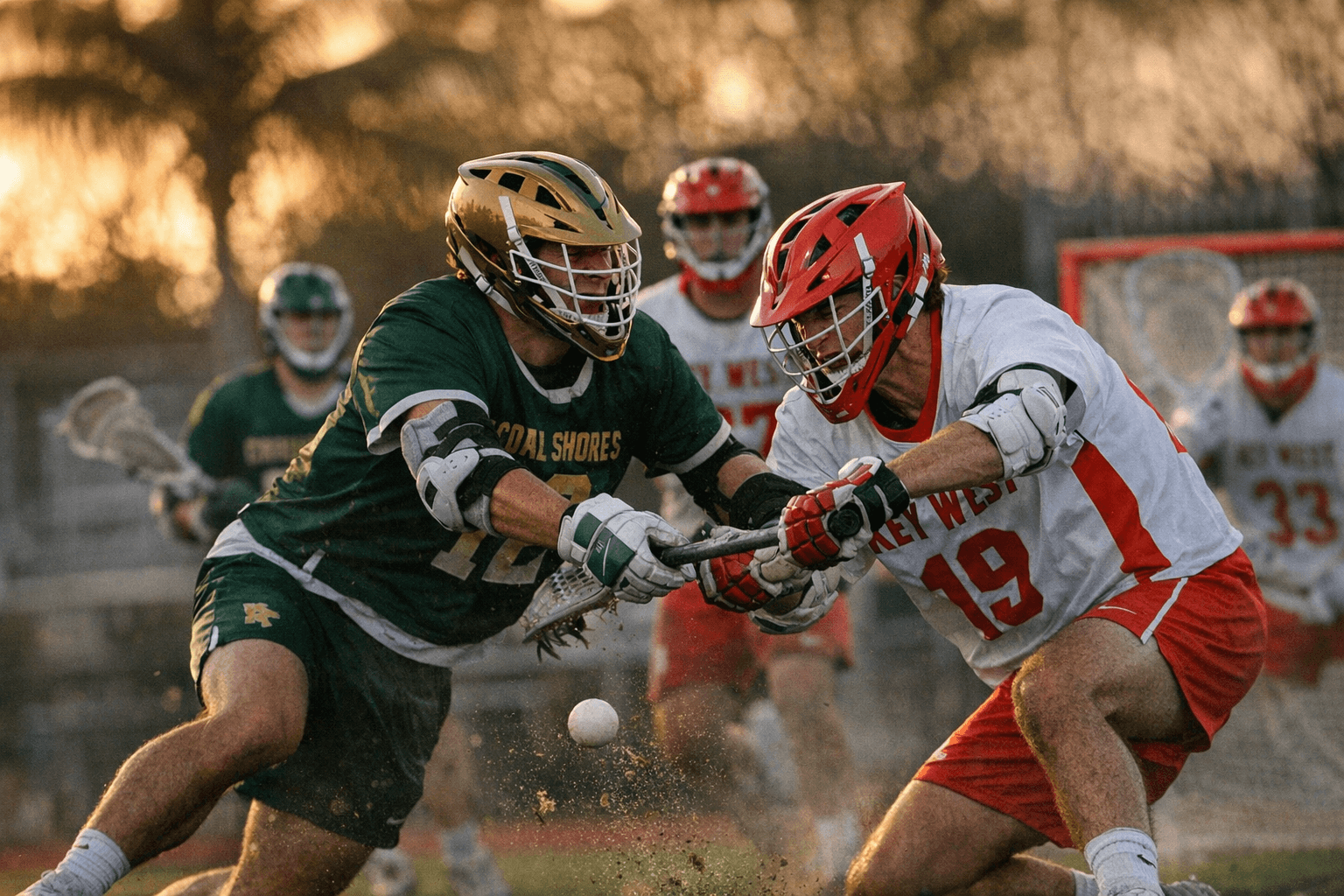 Key West, Coral Shores Lacrosse Rivalry Delivers Hard-Fought Intra-County Battles