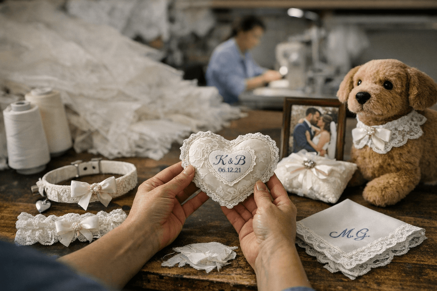 David's Bridal Turns Wedding Gown Remnants Into Personalized Keepsake Gifts