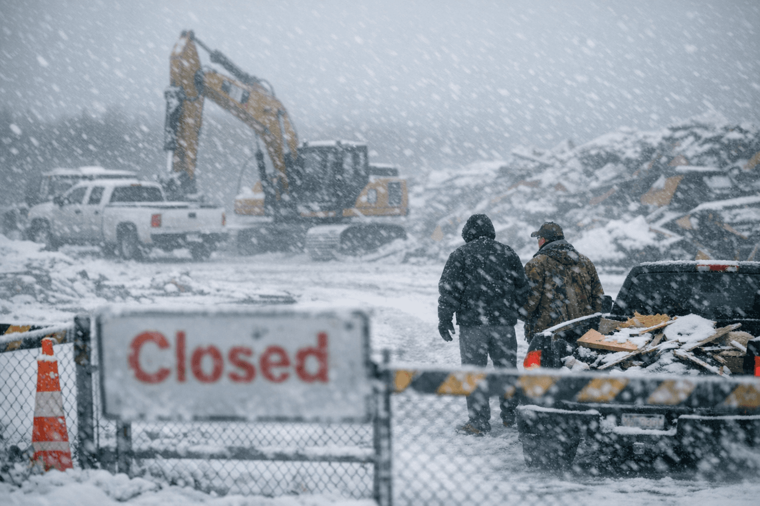 Beltrami County Demolition Landfill Closes Saturday Due to Winter Storm