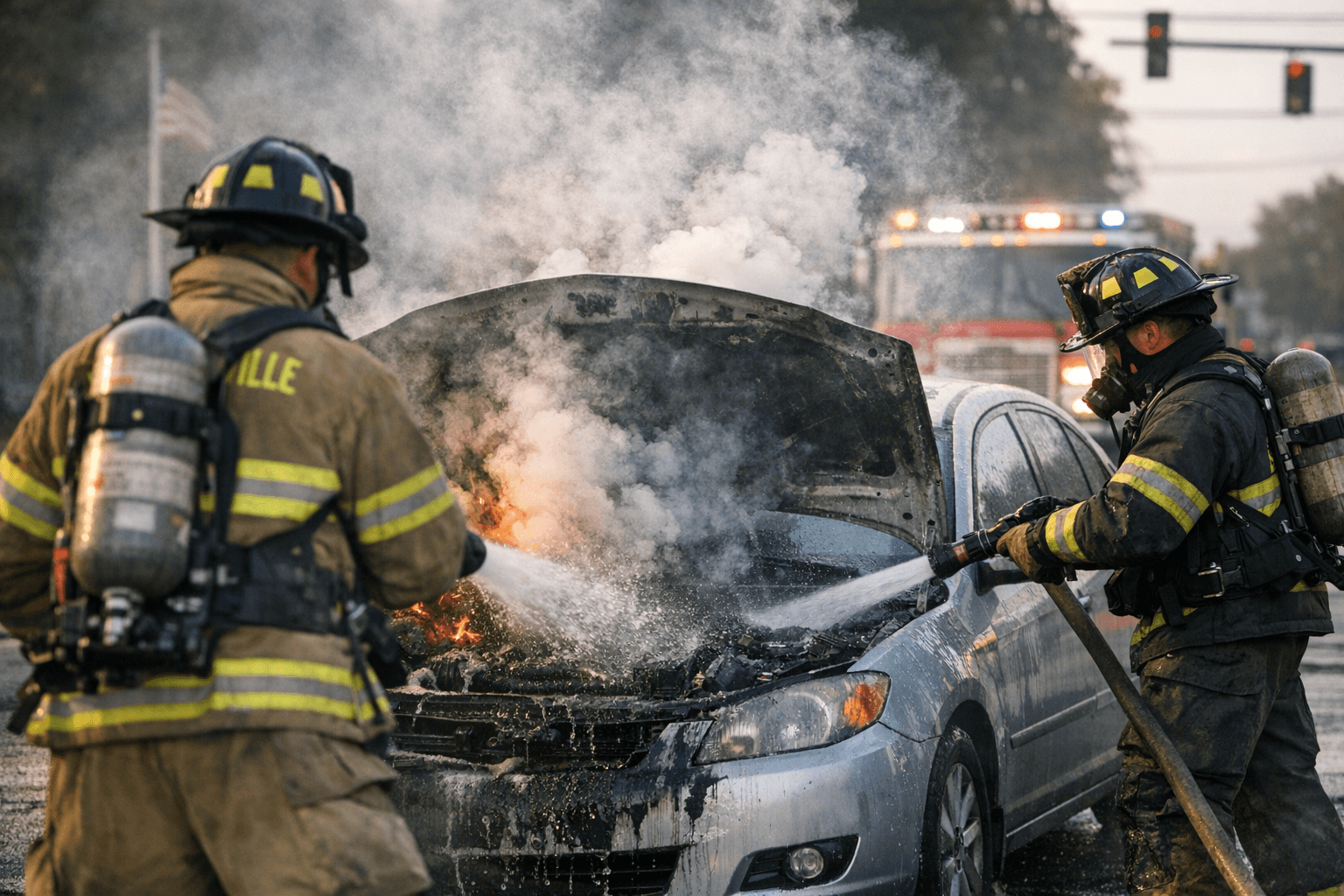 Brooksville Engine Compartment Fire Contained Quickly, No Injuries Reported