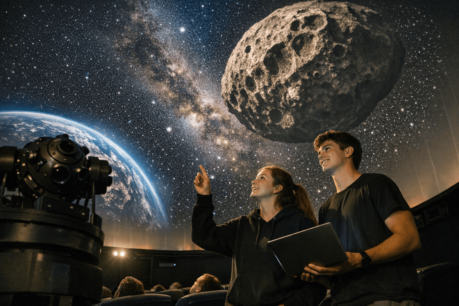LAHS Astronomy Club Students to Lead Planetarium Programs at Nature Center
