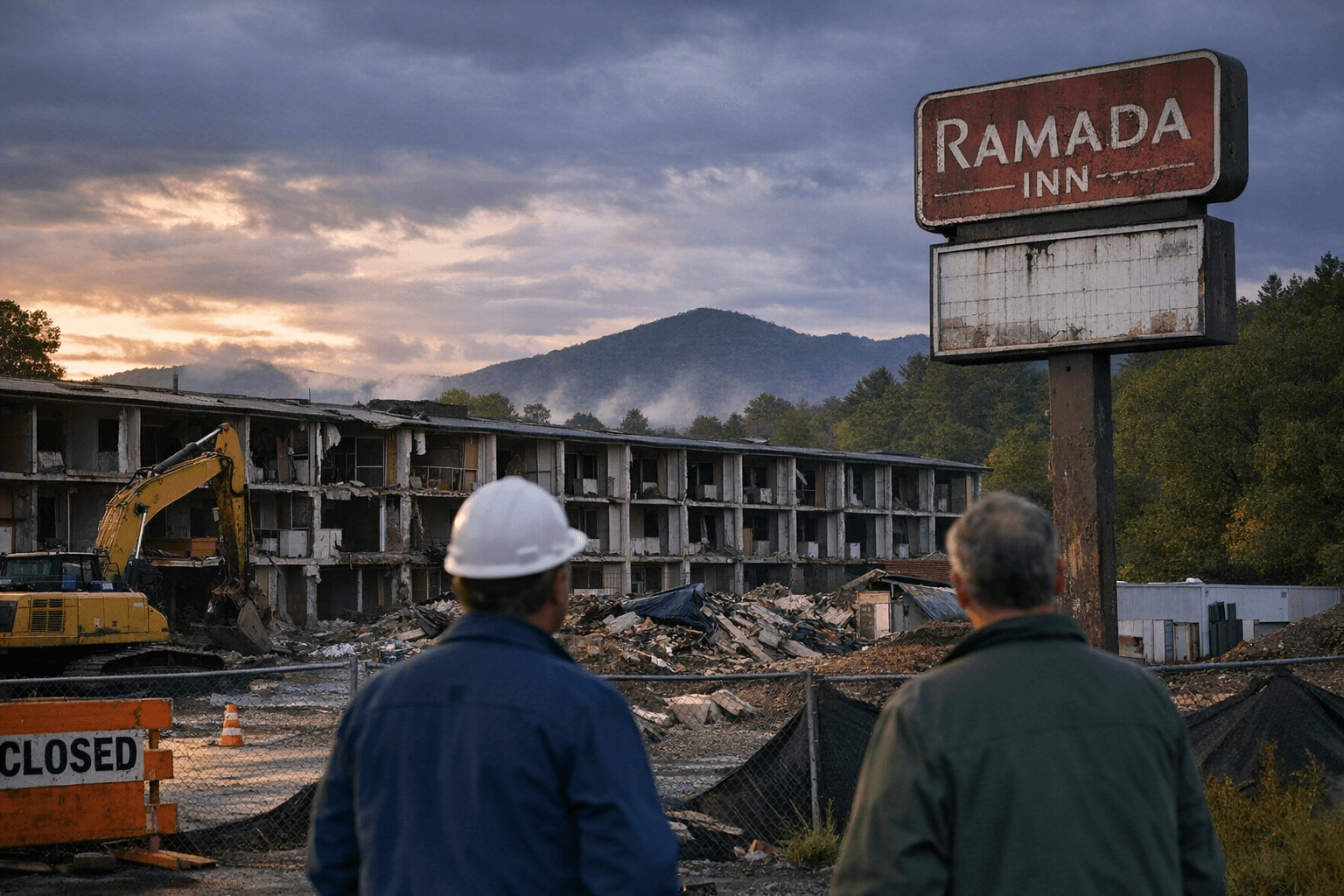 East Asheville Ramada Inn Developer Vows Progress Despite Ongoing Delays