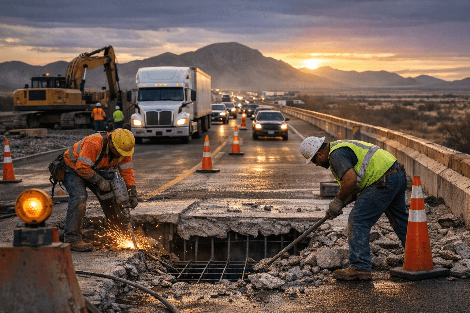 Bridge Deck Repairs on I-10 Near Mile Marker 5 Begin April 22