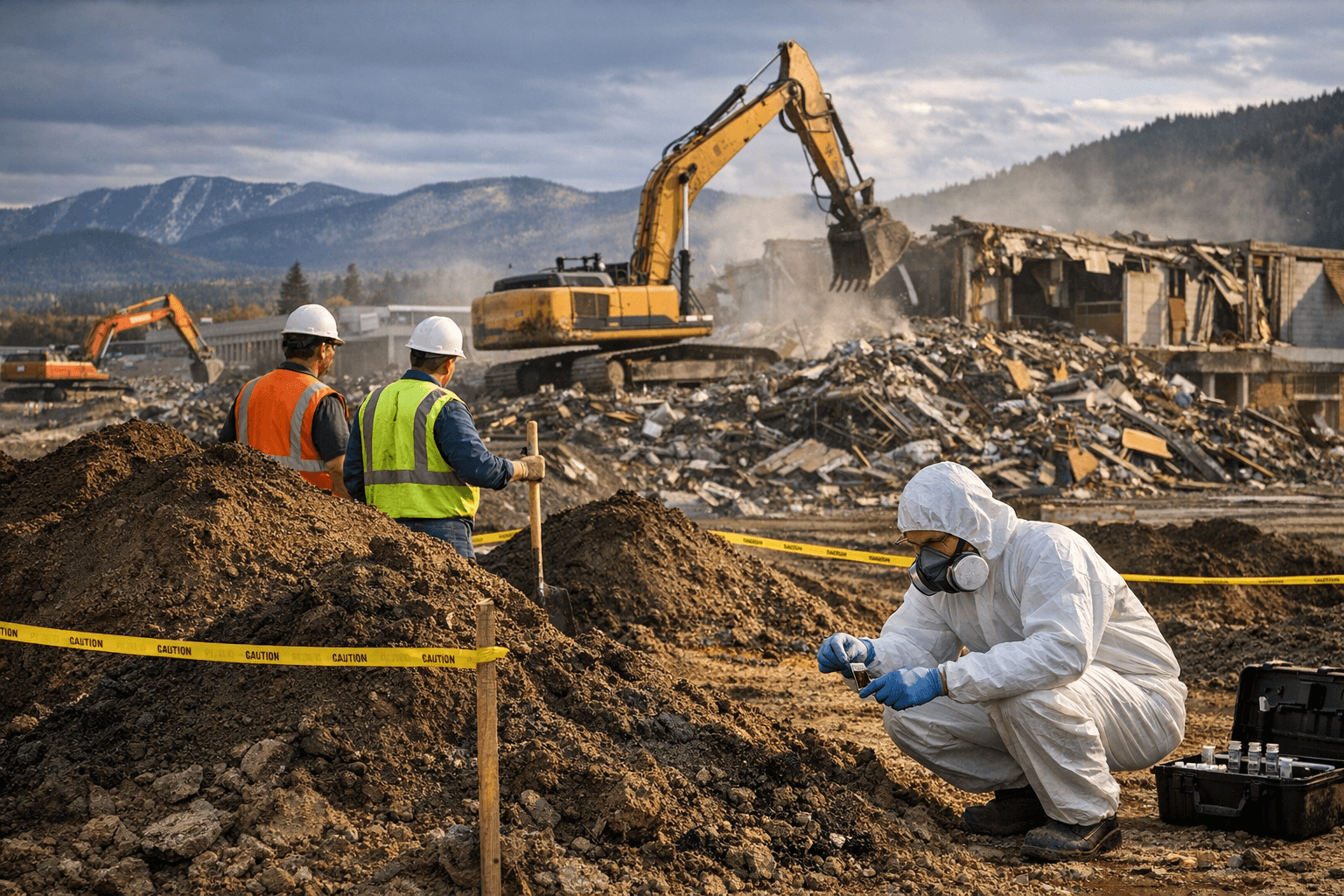 Demolition of Park City Junior High Uncovers Long-Known Contaminated Soil