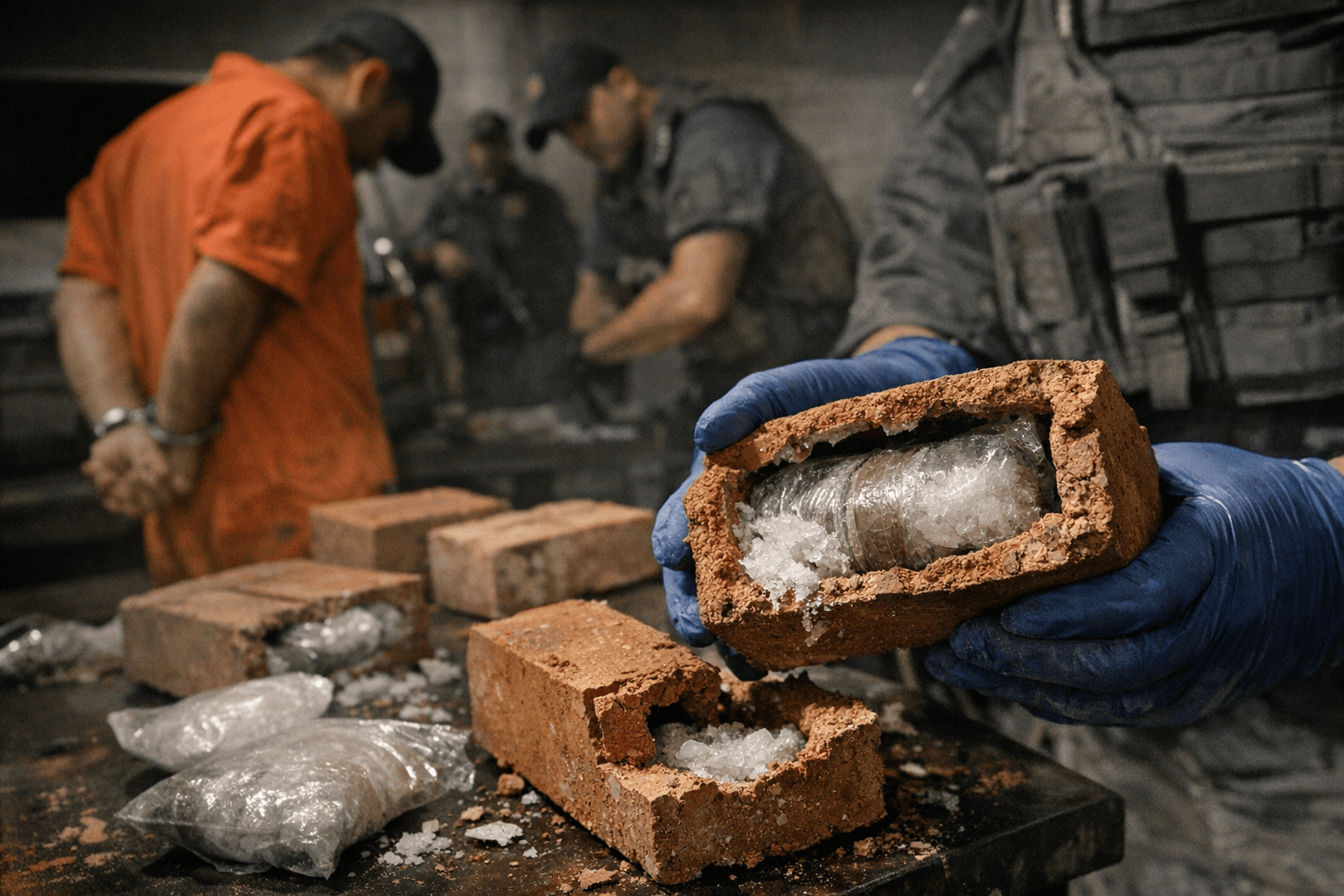 Alice Man Gets 22 Years for Smuggling Meth Hidden in Clay Bricks