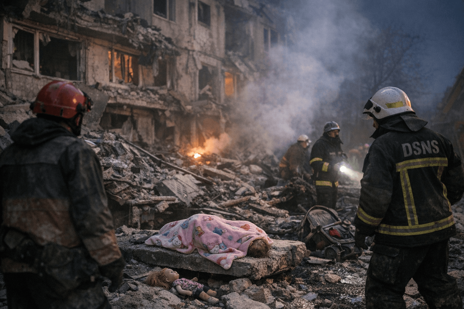 Russian Drone Barrage Kills Toddler, Mother in Odesa; Zelenskyy Urges Allies for Air Defense