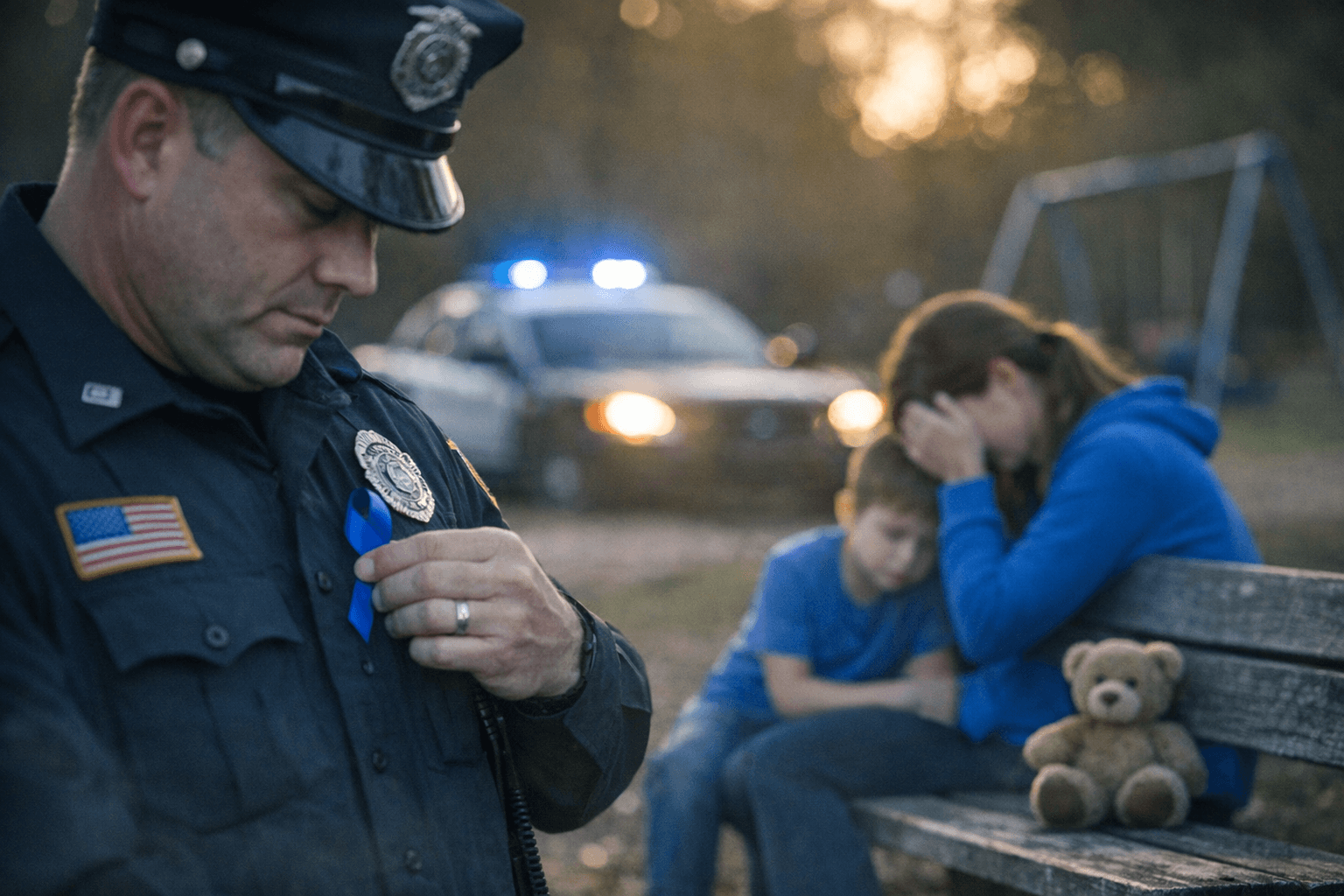Oxford Police Urge Residents to Wear Blue Every Monday for Child Abuse Prevention