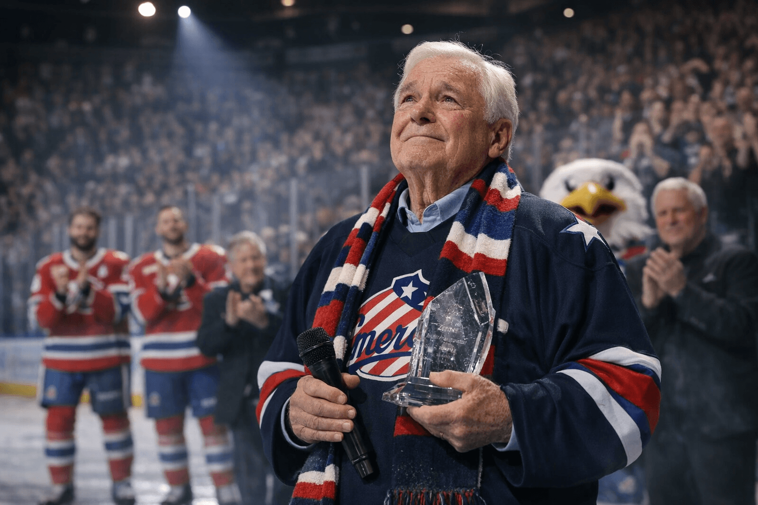 Rochester Amerks Honor Don Stevens, AHL's Longest-Tenured Broadcaster, After 40 Seasons