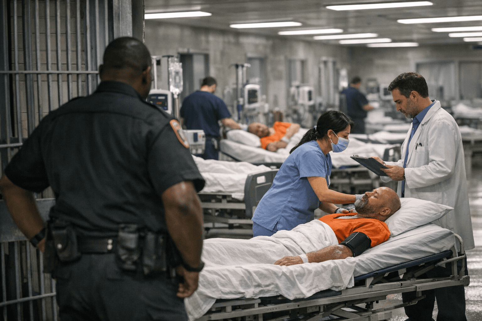 Harris County Jail Opens New Medical Wing With Nearly 1,000 Beds