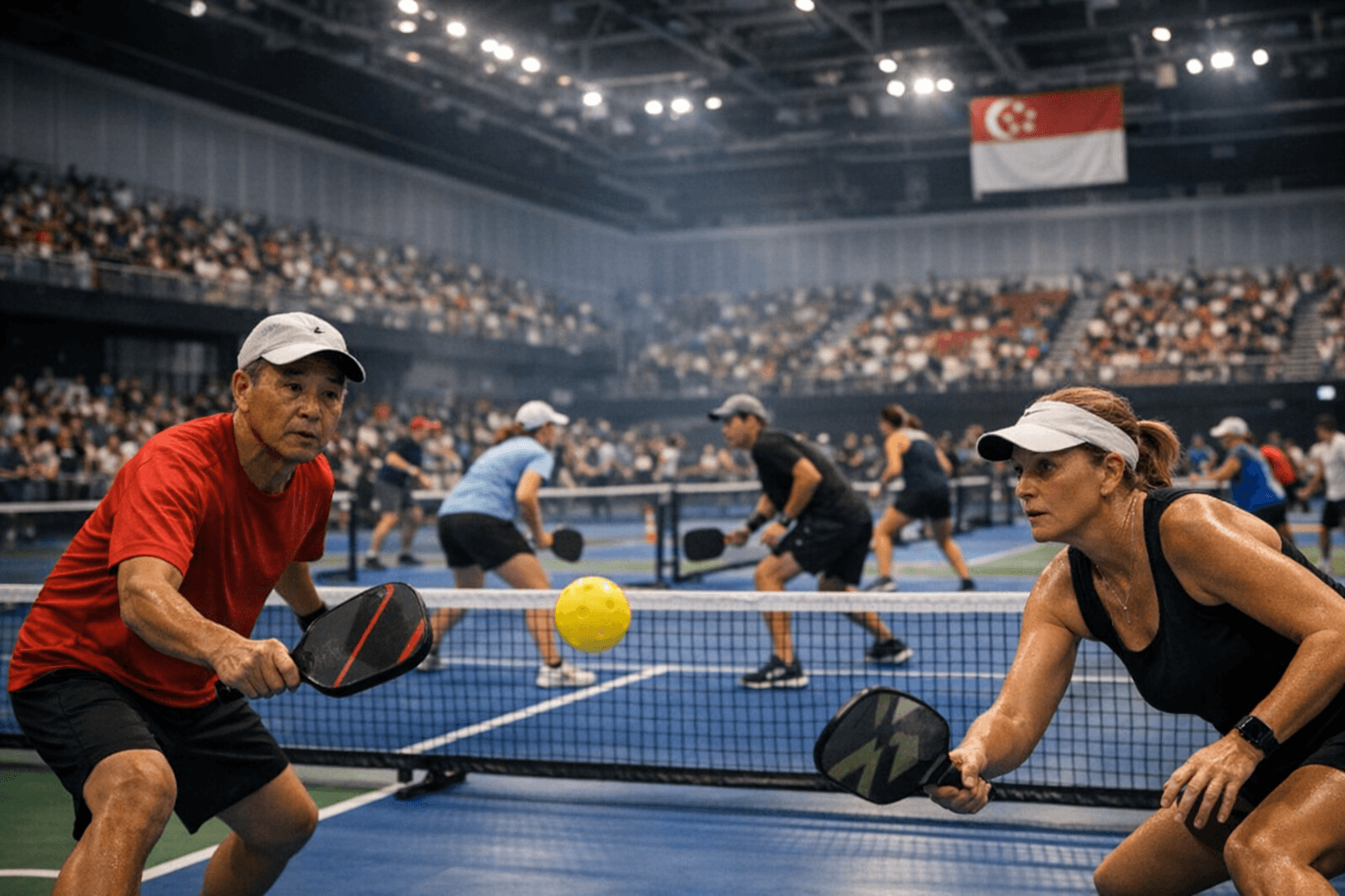 Singapore's OCBC Arena to Host 1,600-Player Pickleball Open in 2026