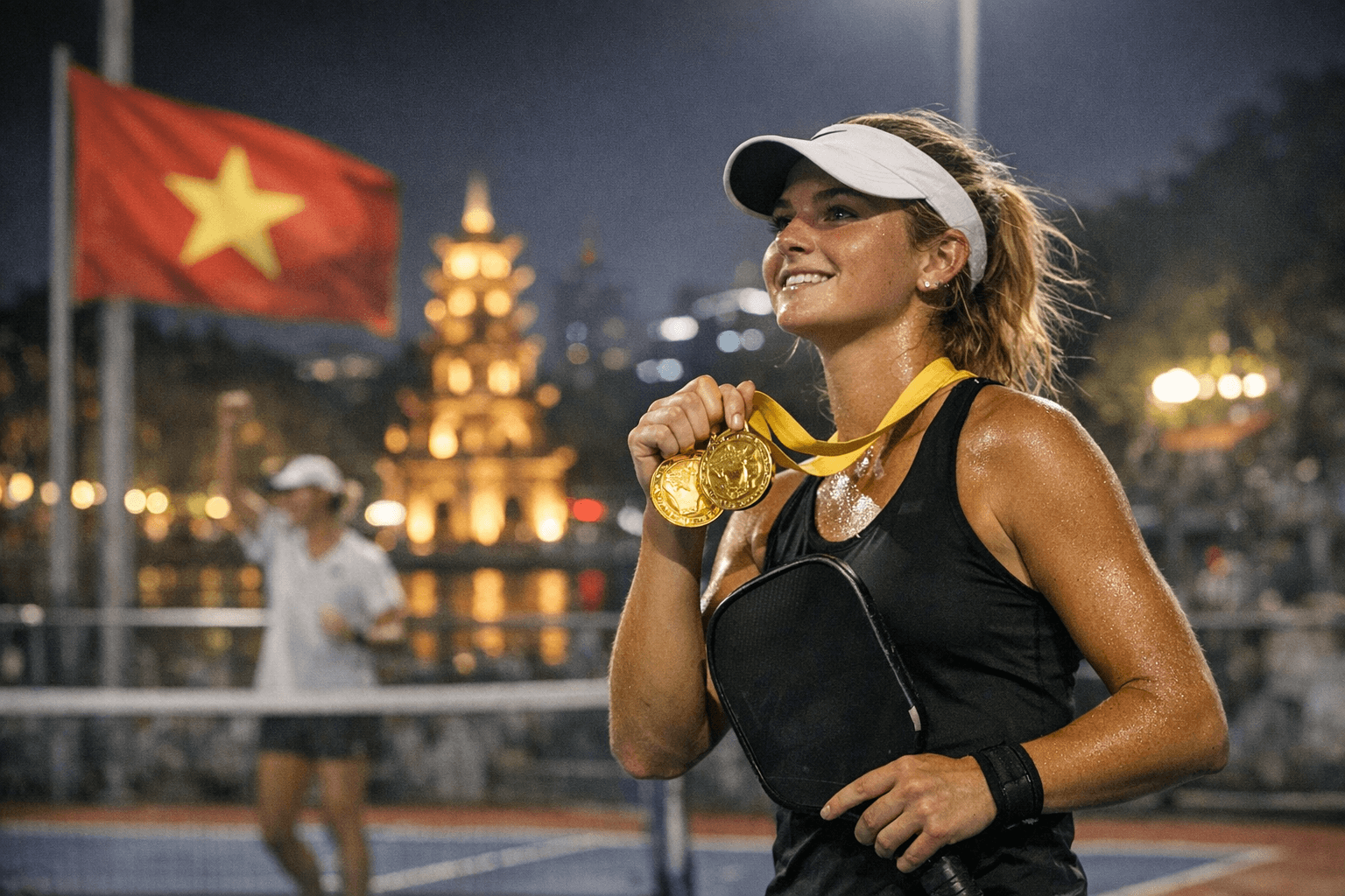 Anna Leigh Waters, Pickleball's Triple Crown Star, Eyes Asian Tour Glory