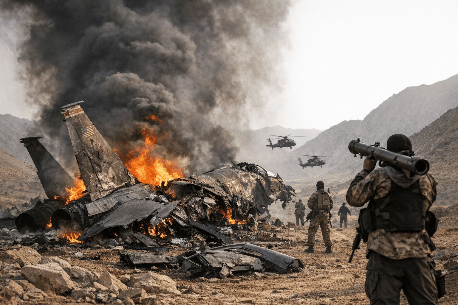 NBC News Reporter Details F-15 Shot Down by Shoulder Missile in Iran