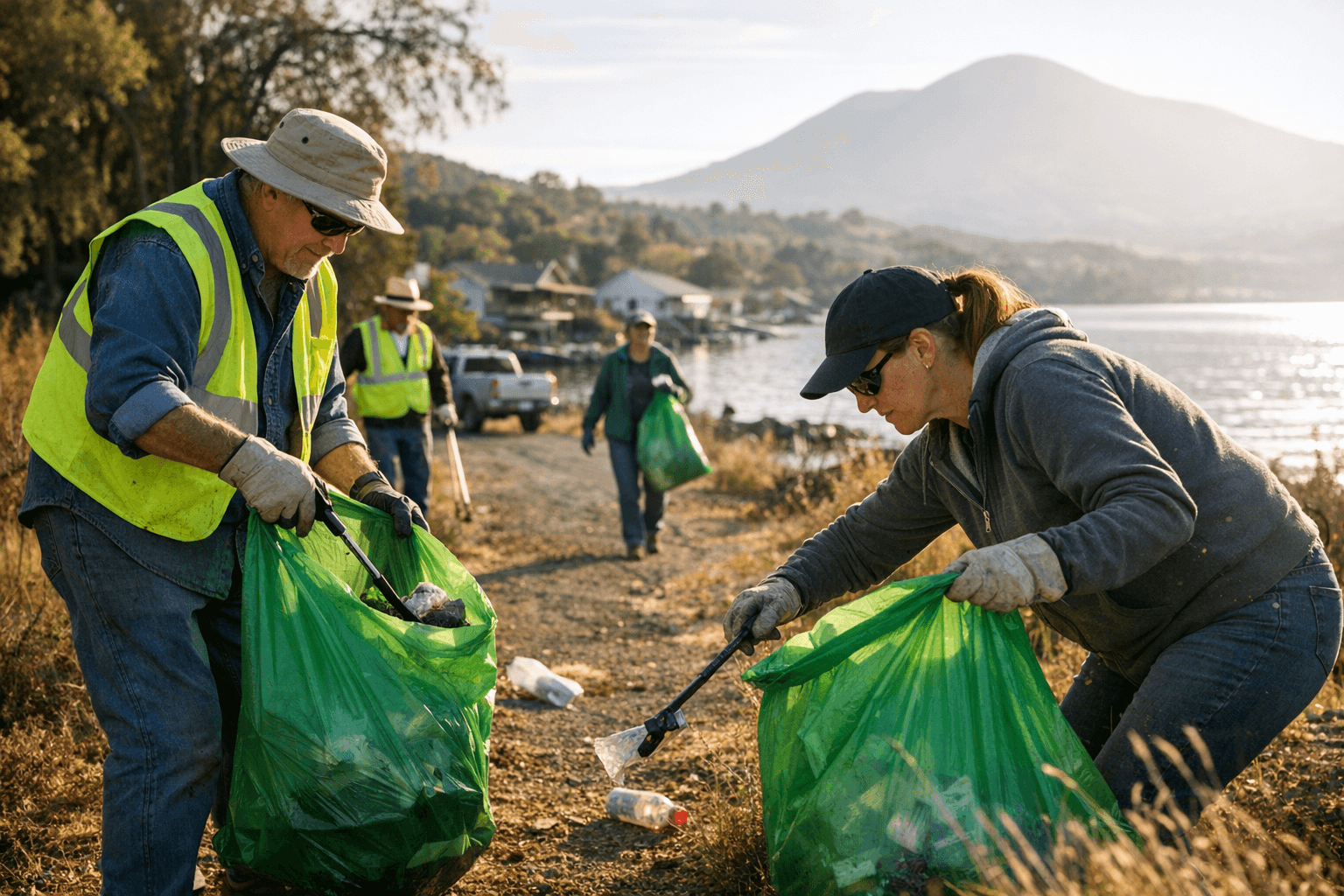 Lake County Chapter Schedules April Green Bag Pickup Across Multiple Communities