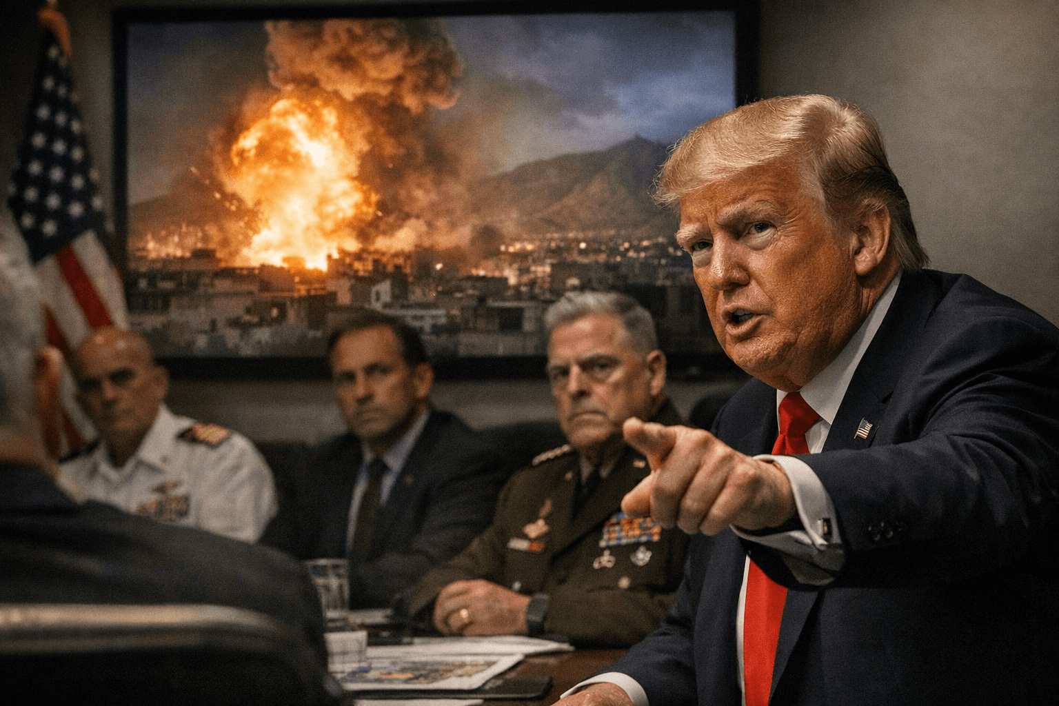 Trump Warns Iran Faces Total Destruction If No Deal Reached by Tomorrow