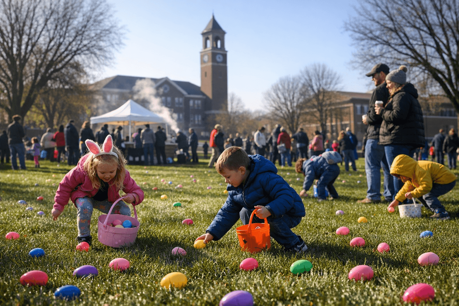 Buena Vista University Opens Campus for Community Easter Egg Hunt
