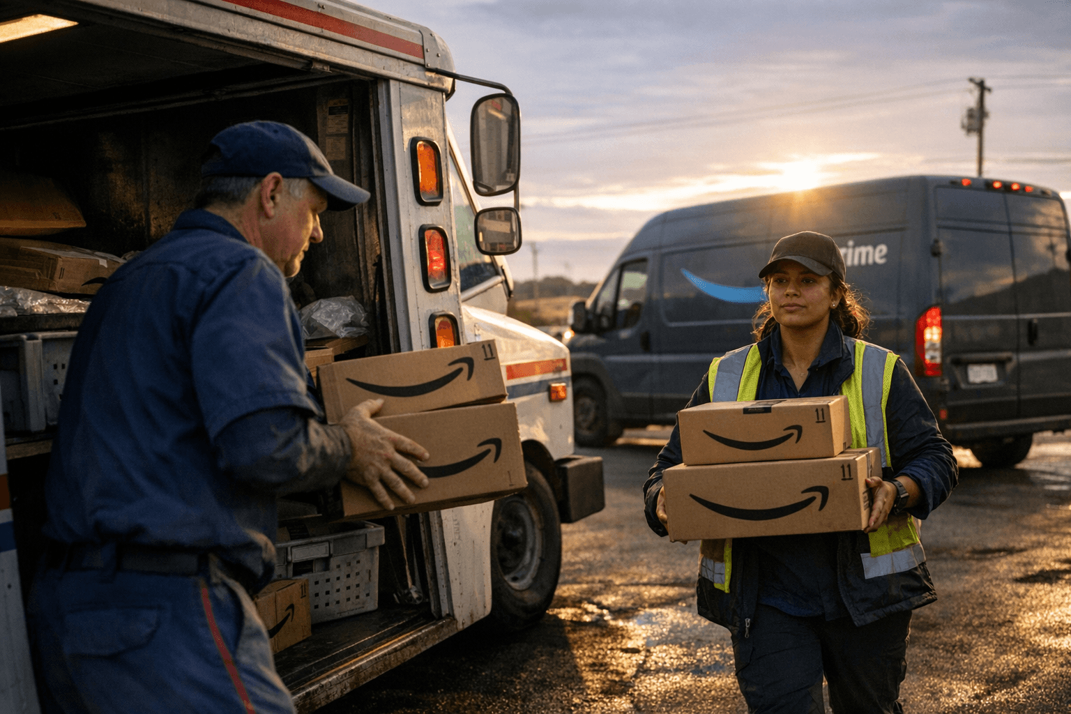 Amazon Reaches USPS Deal Preserving Over 1 Billion Annual Package Deliveries