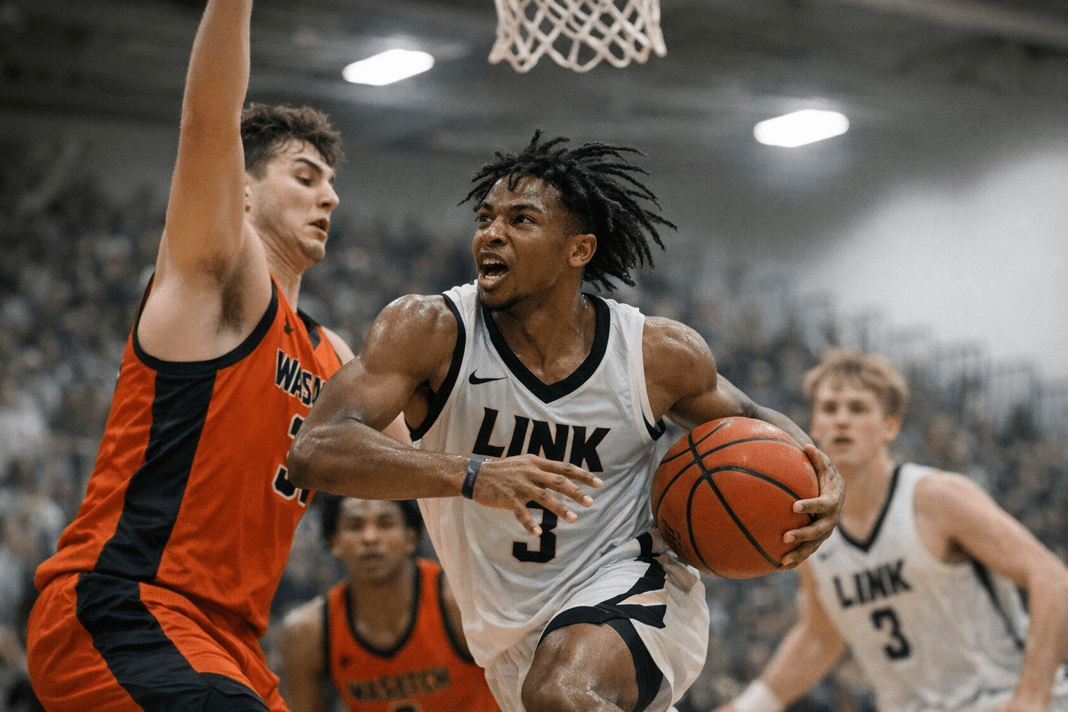 Medlock's 21 Points Power Link Academy Past Wasatch Academy, 69-62