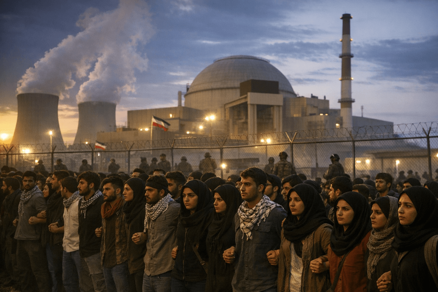 Iran Calls Youth to Form Human Shields Around Power Plants Before Trump Deadline