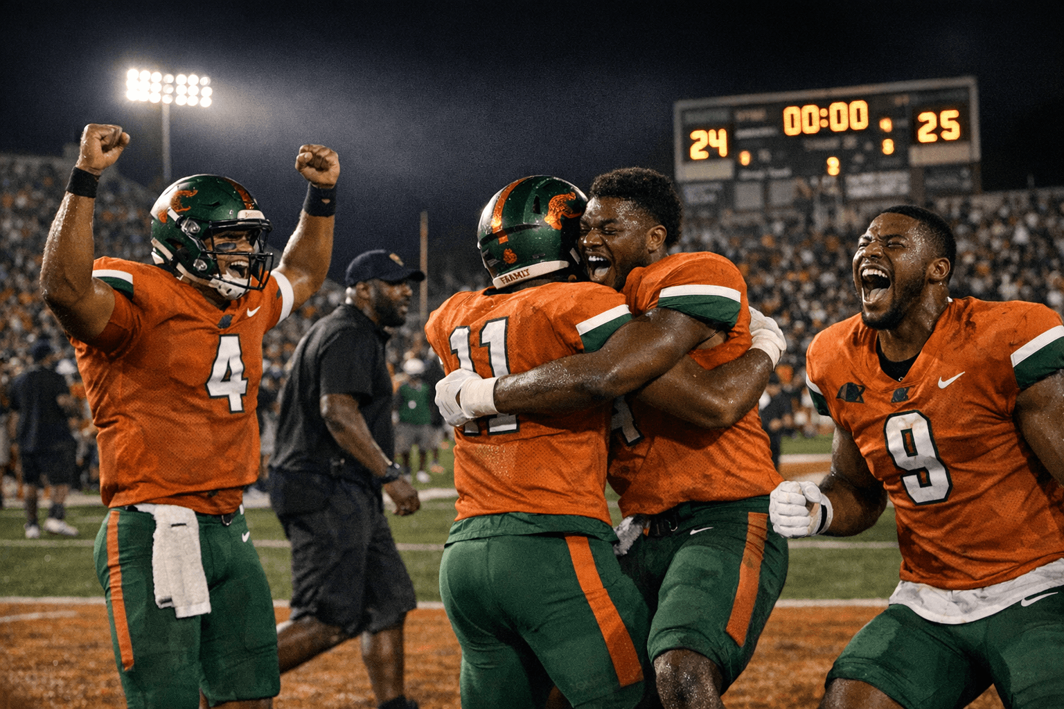 Florida A&M's Friday Night Strike Ends in Thrilling 25-24 Spring Game Finish