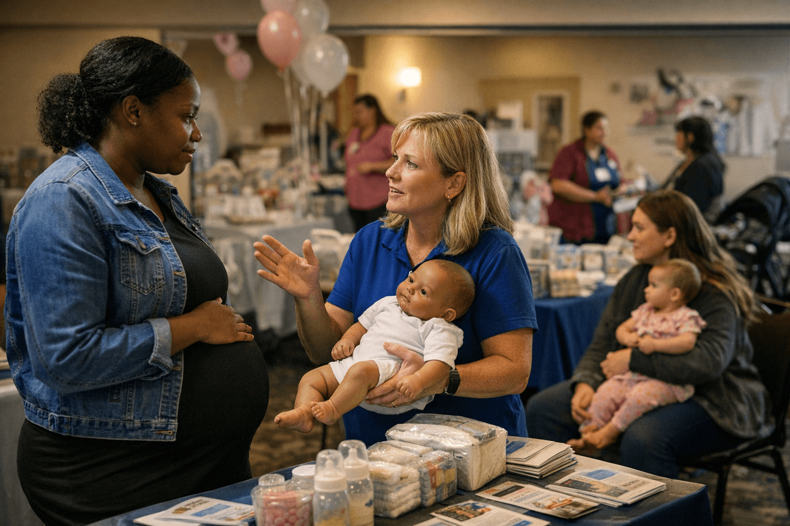 Ross County Health District Baby Shower Connects New Mothers to Community Resources