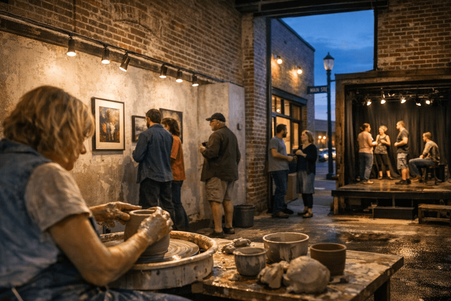 Tell City Arts Group Converts Downtown Building Into Full Arts Hub