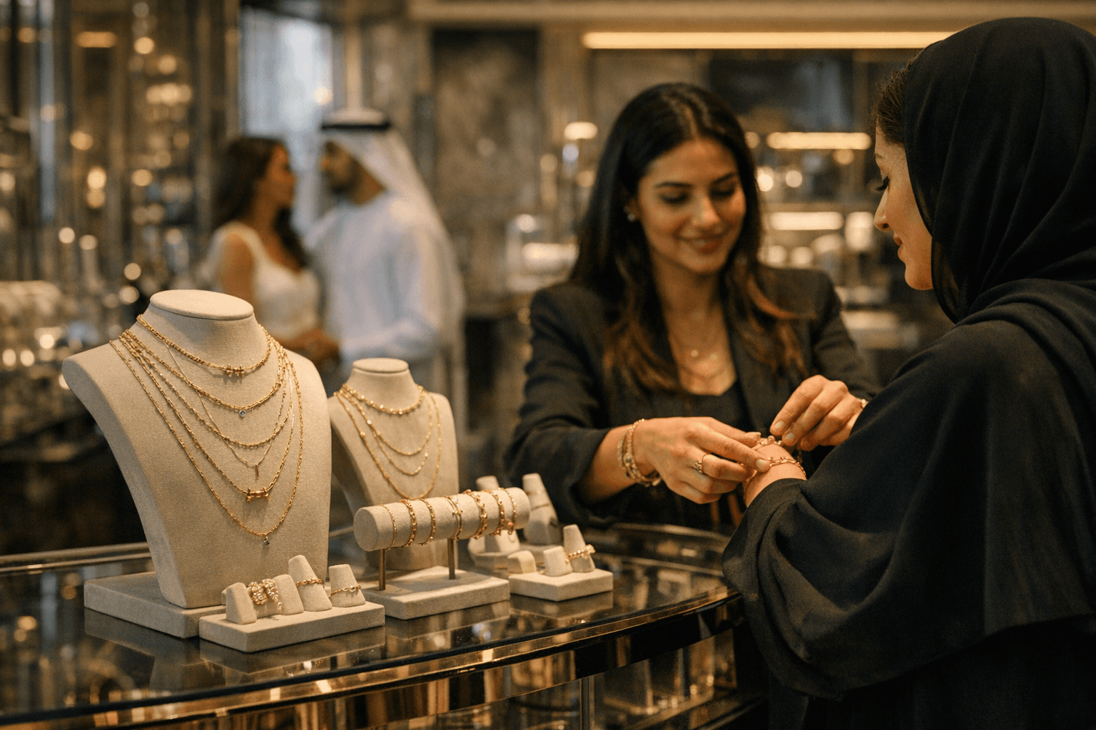 Djula's Dubai Mall Boutique Brings Layerable 18k Gold Designs to the Region